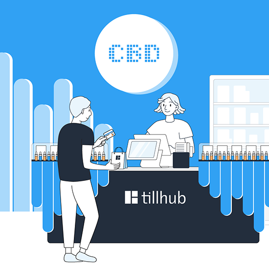 CBD Shop mit Tillhub Kassensystem