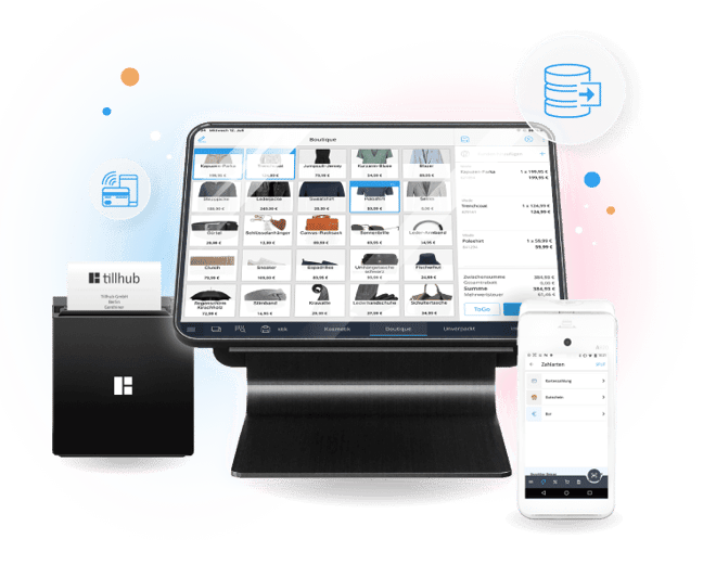 Gesetzeskonforme Kassensysteme von Tillhub