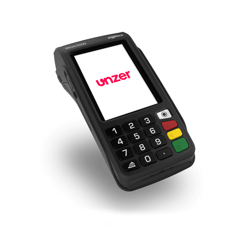 Unzer Kartenzahlterminal bei Tillhub