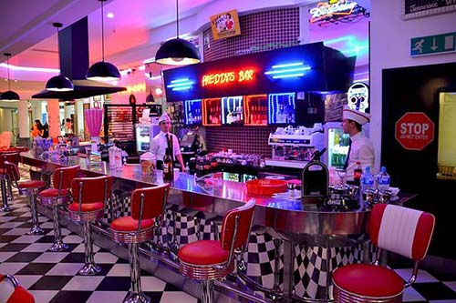 Gastronomie als Erlebnis: Amerikanisches Diner-Restaurant
