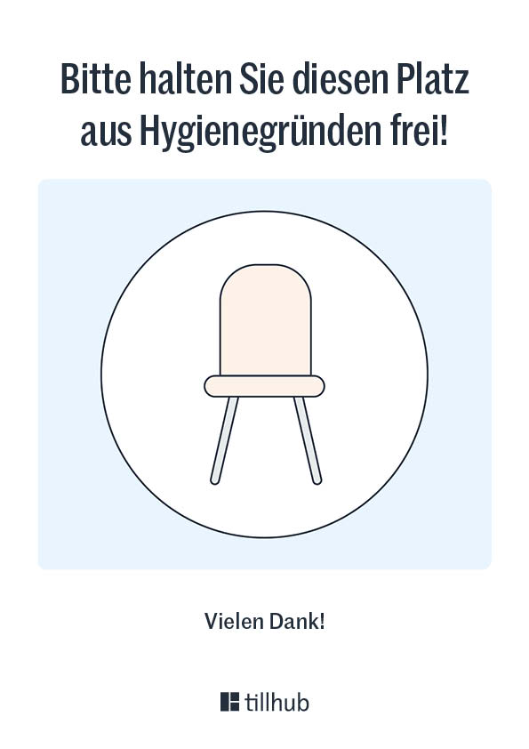 PDF Vorlage Platz freihalten 